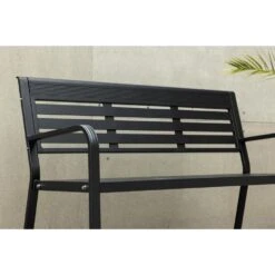 Svea - Layla Tuinbank - 125 Cm - Zwart 11 Svea - Layla Tuinbank - 125 Cm - Zwart -Meubelpromotie 013f570705854053aa6e92c1a0e6dba5