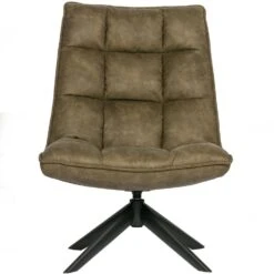 WOOOD Jouke Draaifauteuil - Kunstleer - Groen - 97x70x85 18 WOOOD Jouke Draaifauteuil - Kunstleer - Groen - 97x70x85 -Meubelpromotie 03bd5c3483b5404a905189cfde43eb6c