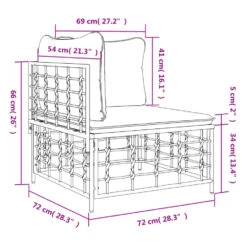 VidaXL - Tuinhoekbank - Antraciet - Poly Rattan - Met Kussens 17 VidaXL - Tuinhoekbank - Antraciet - Poly Rattan - Met Kussens -Meubelpromotie 06ccbbb759a64ffe95d1d8db48b7d593