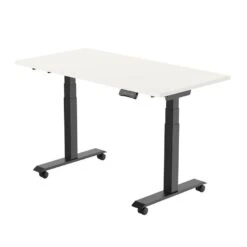 Elektrisch Verstelbaar, Opklapbaar En Verrijdbaar Bureau - 160x80 Cm - Zwart 6 Elektrisch Verstelbaar, Opklapbaar En Verrijdbaar Bureau - 160x80 Cm - Zwart -Meubelpromotie 0756a355c63344e281a6afc6f3bb09f2