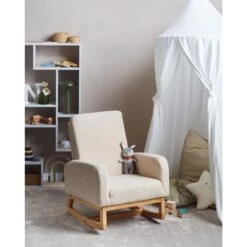 NORBY - Schommelstoel Voor Kinderen - Lichtbeige - Bouclé 13 NORBY - Schommelstoel Voor Kinderen - Lichtbeige - Bouclé -Meubelpromotie 075f9d41254e4e13bfcf9cda77cc2d0a