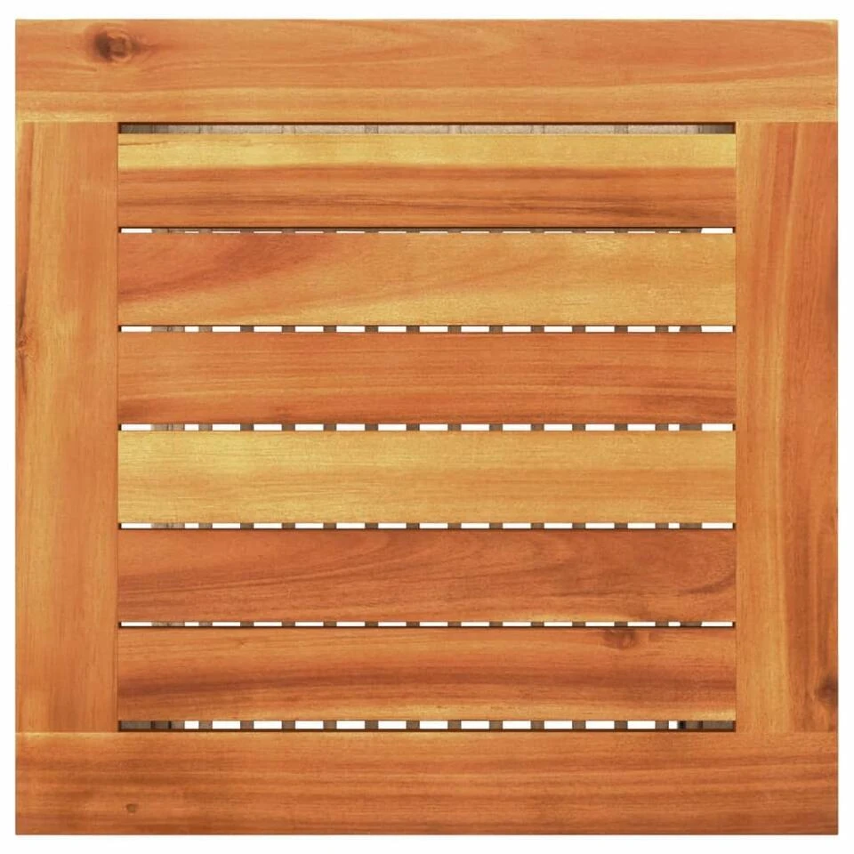 VidaXL - Loungetafel Met Opbergruimte - Beige - Poly Rattan En Hout - 40x40x42cm 9 VidaXL - Loungetafel Met Opbergruimte - Beige - Poly Rattan En Hout - 40x40x42cm - Afbeelding 7