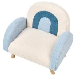 OMBO - Kinderfauteuil - Lichtblauw - Bouclé 19 OMBO - Kinderfauteuil - Lichtblauw - Bouclé -Meubelpromotie 0b899051e6404a1897d1c6add2c024b0