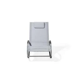 Beliani Tuinligstoel CAMPO - Grijs Polyester, Pvc -Meubelpromotie 0c75af79d919404d81a3ad45aac5f0f2