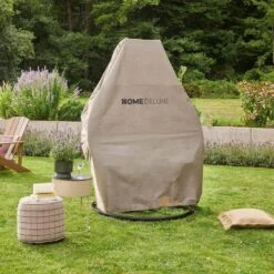 Merkloos HOME DELUXE Polyrotan Hangstoel TWIN Zwart Met Regenhoes -Meubelpromotie 0d48d801a0a94c06aa6cde8b5cccfb0b