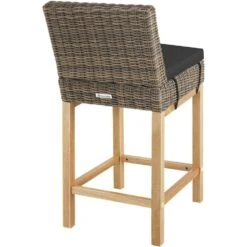 Tectake Wicker Bartafel Lovas Met 6 Stoelen Latina, Natuur -Meubelpromotie 0d5d74054382484daf7fd7af8e6b4933