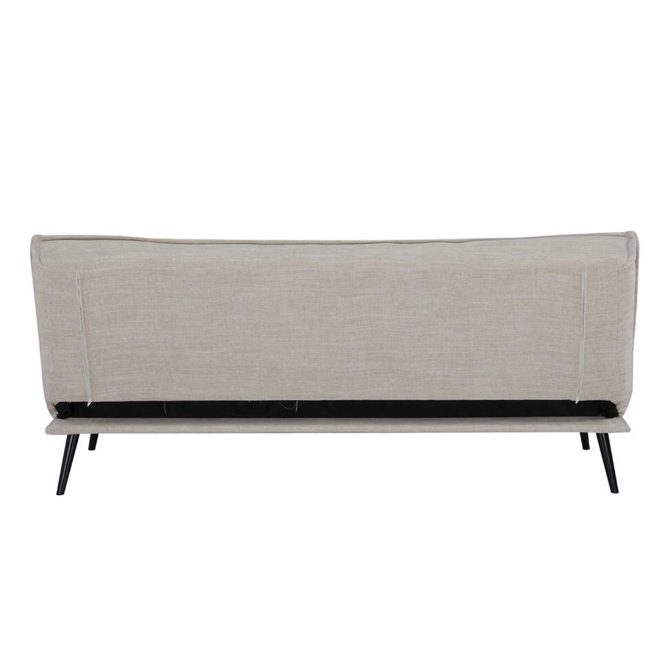 Slaapbank 3-Zits - Beige Stof - Zithoogte 43cm - 181x83x81cm - Mali 8 Slaapbank 3-Zits - Beige Stof - Zithoogte 43cm - 181x83x81cm - Mali - Afbeelding 6