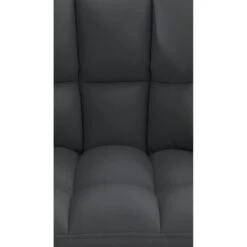 CLP Lounger Damaso Zwart Frame - Kunstleer - Grijs -Meubelpromotie 0ef5eac7882b4e5980e153d33adf4f09