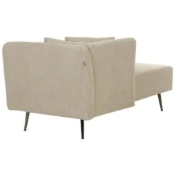 RIOM - Chaise Longue - Beige - Rechtszijdig - Stof -Meubelpromotie 0f287567aa2f439eb502d1b1bea07cbd