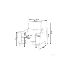 Beliani Fauteuil NARWIK - Bruin Kunstleer, Leer 8 Beliani Fauteuil NARWIK - Bruin Kunstleer, Leer -Meubelpromotie 0fc1815d8ca247628e7ebd83bff4a409