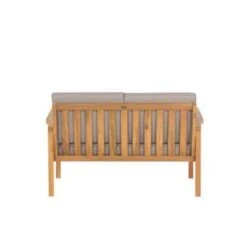 Beliani MANILA Loungeset - Lichte Houtkleur - Acaciahout -Meubelpromotie 1000003829 0102