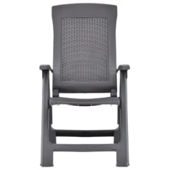 VidaXL Tuinstoelen 2 St Verstelbaar Kunststof Mokka 8 VidaXL Tuinstoelen 2 St Verstelbaar Kunststof Mokka -Meubelpromotie 1000006301 0102