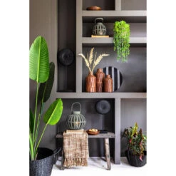 Bankje Sanso - Hout - 80x27x44cm -Meubelpromotie 1000022684 0110