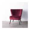 Giga Meubel Fauteuil Rouge Velvet - Shelly