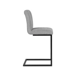 LABEL51 Barkruk Milo - Zinc - Stof -Meubelpromotie 1000028236 0102