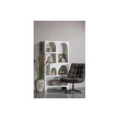 WOOOD Job Draaifauteuil - Teddy - Groen - 101x70x85 8 WOOOD Job Draaifauteuil - Teddy - Groen - 101x70x85 -Meubelpromotie 1000031099 0102