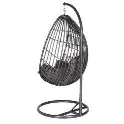 Garden Impressions Panama Hangstoel Ei - Donker Grijs -Meubelpromotie 1000035642 0103