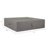 Madison - Loungeset Cover - Grijs - 210 X 200 X 70 2 Madison - Loungeset Cover - Grijs - 210 X 200 X 70 -Meubelpromotie 1000036270
