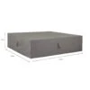 Madison - Loungeset Cover - Grijs - 275 X 275 X 70 1 Madison - Loungeset Cover - Grijs - 275 X 275 X 70 -Meubelpromotie 1000036279