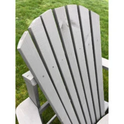 SenS-Line Adirondack Dubbele Tuinstoel - Hout - Grijs -Meubelpromotie 1000038286 0102