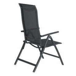 Garden Impressions Santos Verstelbare Tuinstoel - Donker Grijs -Meubelpromotie 1000040802 0104