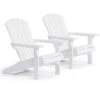 Keter Troy Adirondack Tuinstoel - Set Van 2 - 85x80x96.5cm - Wit 2 Keter Troy Adirondack Tuinstoel - Set Van 2 - 85x80x96.5cm - Wit -Meubelpromotie 1000041632