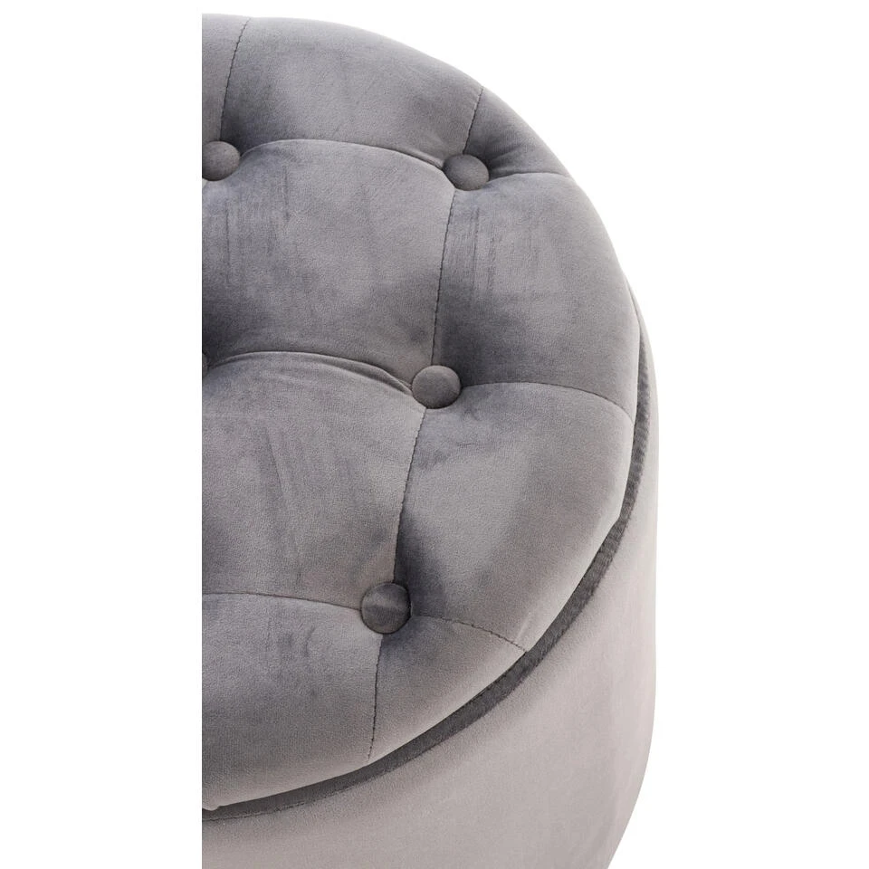 Clp Poef Pantine Grijs 6 Clp Poef Pantine Grijs - Afbeelding 4