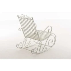 Clp Schommelstoel Smilla Antiek Wit 9 Clp Schommelstoel Smilla Antiek Wit -Meubelpromotie 1000045406 0103