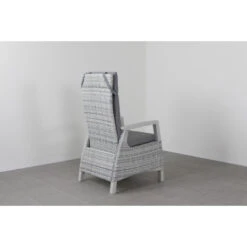 VDG Darwin Wicker Verstelbare Tuinstoel - Licht Grijs 9 VDG Darwin Wicker Verstelbare Tuinstoel - Licht Grijs -Meubelpromotie 1000048056 0103
