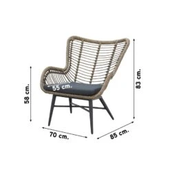 Jasmine Loungestoel - Natural 7 Jasmine Loungestoel - Natural -Meubelpromotie 1000048692 0101