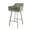 Giga Meubel Barstoel Met Armleuning Velvet - Groen - Stoel Nexus 2 Giga Meubel Barstoel Met Armleuning Velvet - Groen - Stoel Nexus -Meubelpromotie 1000049932