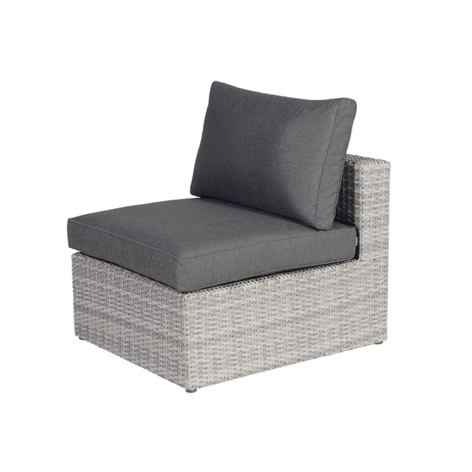 Garden Impressions Bruno Lounge Midden Element - Licht Grijs 4 Garden Impressions Bruno Lounge Midden Element - Licht Grijs - Afbeelding 2