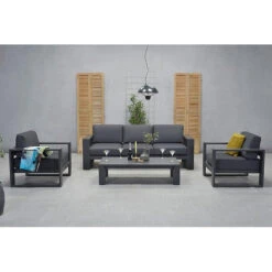 Garden Impressions Plaza Lounge Tuinstoel - Donker Grijs 7 Garden Impressions Plaza Lounge Tuinstoel - Donker Grijs -Meubelpromotie 1000052950 0102