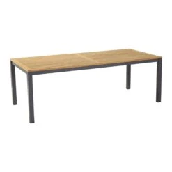 Hartman Sonata Tuintafel Teak β Antraciet 220 X 100 Cm