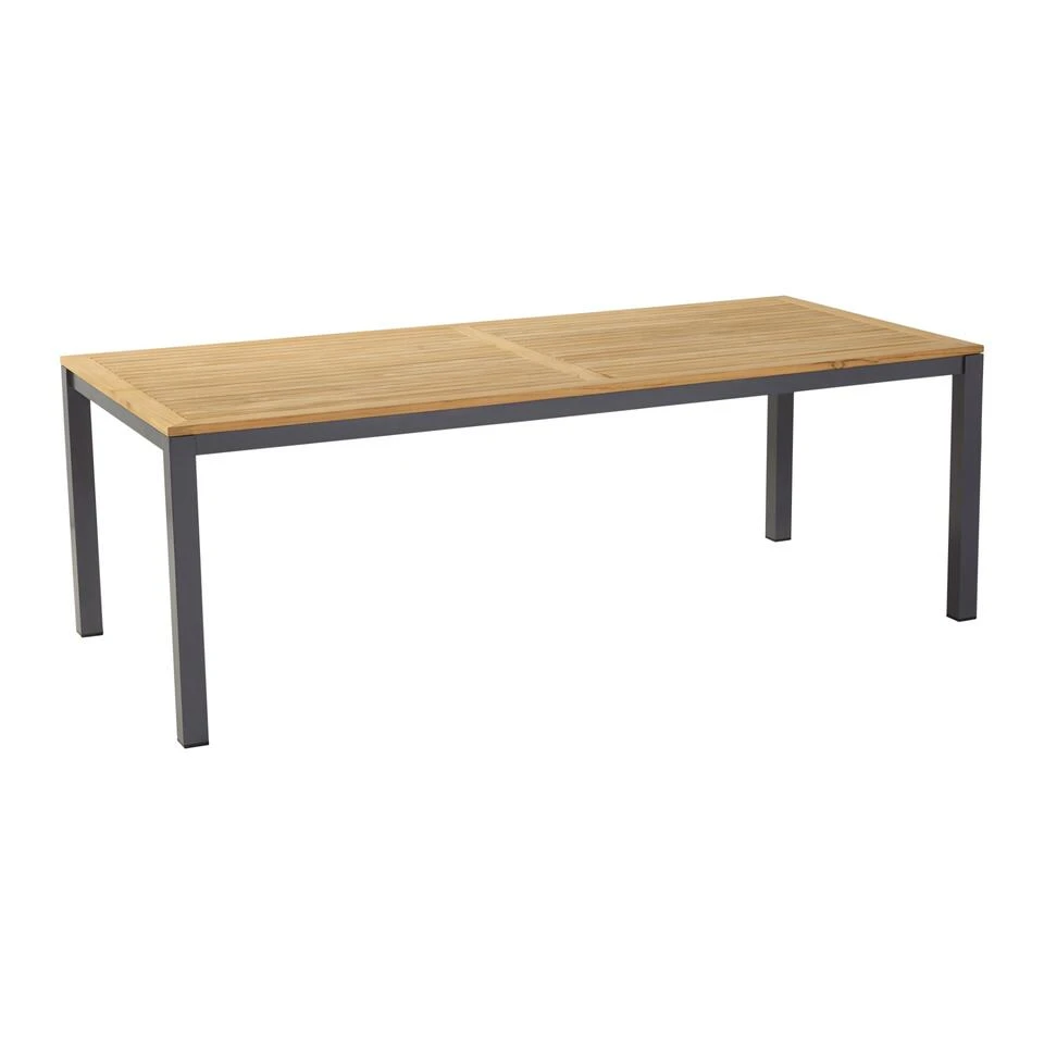 Hartman Sonata Tuintafel Teak – Antraciet 220 X 100 Cm 3 Hartman Sonata Tuintafel Teak – Antraciet 220 X 100 Cm