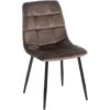 CLP Eetkamerstoel Tilde Fluweel Bruin -Meubelpromotie 1000053664