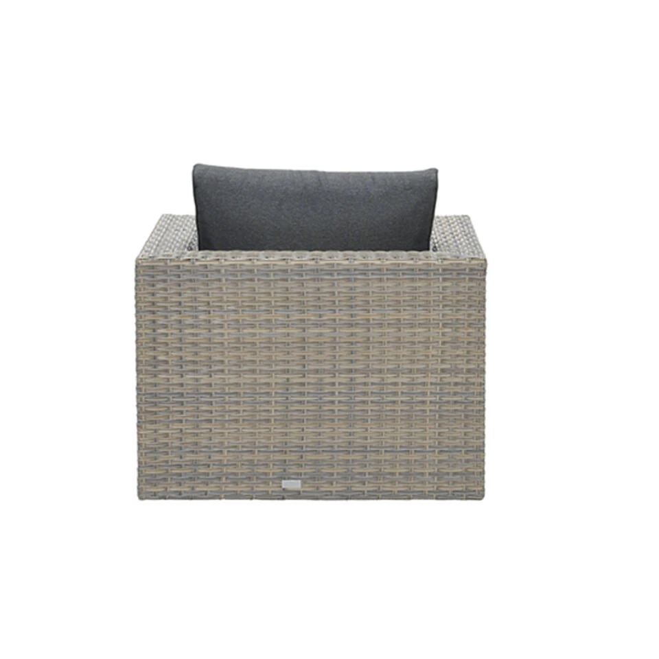 Garden Impressions Carlo Lounge Tuinstoel - Vintage Willow 4 Garden Impressions Carlo Lounge Tuinstoel - Vintage Willow - Afbeelding 2