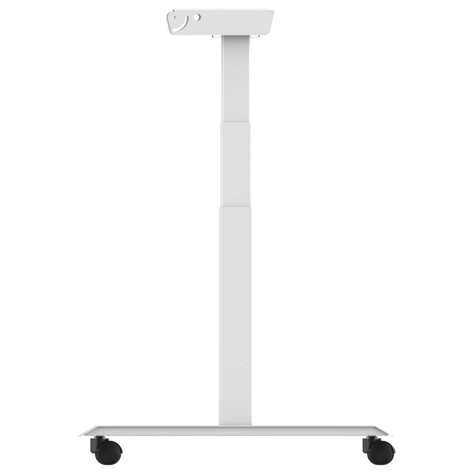 Elektrisch Verstelbaar, Opklapbaar En Verrijdbaar Bureau - 180x80 Cm - Wit 6 Elektrisch Verstelbaar, Opklapbaar En Verrijdbaar Bureau - 180x80 Cm - Wit - Afbeelding 4