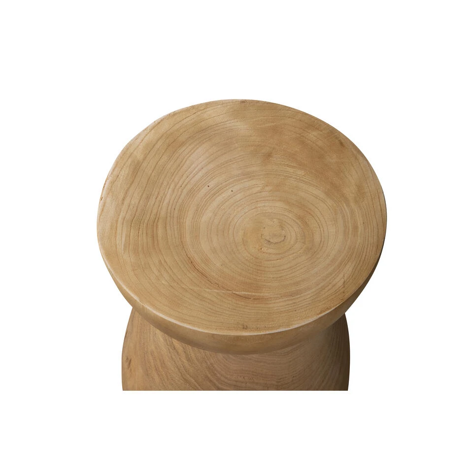 WOOOD Kruk Bink - Hout - Naturel - 40x28x28 6 WOOOD Kruk Bink - Hout - Naturel - 40x28x28 - Afbeelding 4