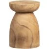 WOOOD Kruk Bink - Hout - Naturel - 40x28x28 2 WOOOD Kruk Bink - Hout - Naturel - 40x28x28 -Meubelpromotie 1000057582