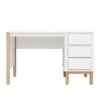 Bopita Mika Bureau - Wit/Eiken