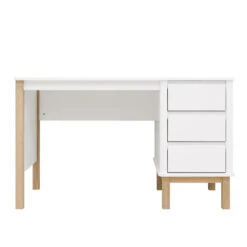 Bopita Mika Bureau - Wit/Eiken