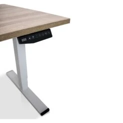 MRC COMFORT Elektrisch ARBO Zit-sta Bureau - 120x80cm - Wit - Midden Eiken 9 MRC COMFORT Elektrisch ARBO Zit-sta Bureau - 120x80cm - Wit - Midden Eiken -Meubelpromotie 1000058400 0103