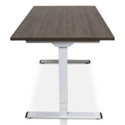 MRC COMFORT Elektrisch ARBO Zit-sta Bureau - 160x80cm - Wit - Bruin Eiken 8 MRC COMFORT Elektrisch ARBO Zit-sta Bureau - 160x80cm - Wit - Bruin Eiken -Meubelpromotie 1000058401 0102