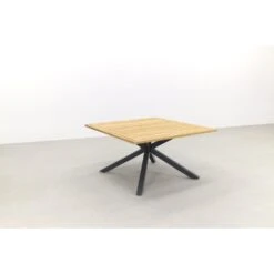 GreenChair Quote Tuintafel - Teakhout Vierkant - 140 Cm 8 GreenChair Quote Tuintafel - Teakhout Vierkant - 140 Cm -Meubelpromotie 1000059835 0102