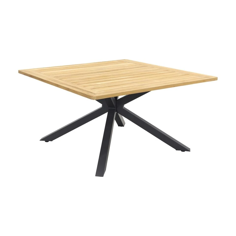 GreenChair Quote Tuintafel - Teakhout Vierkant - 140 Cm 3 GreenChair Quote Tuintafel - Teakhout Vierkant - 140 Cm