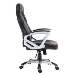 Clp Bureaustoel Foxton Kunstleder Bruin -Meubelpromotie 1000071073 0102