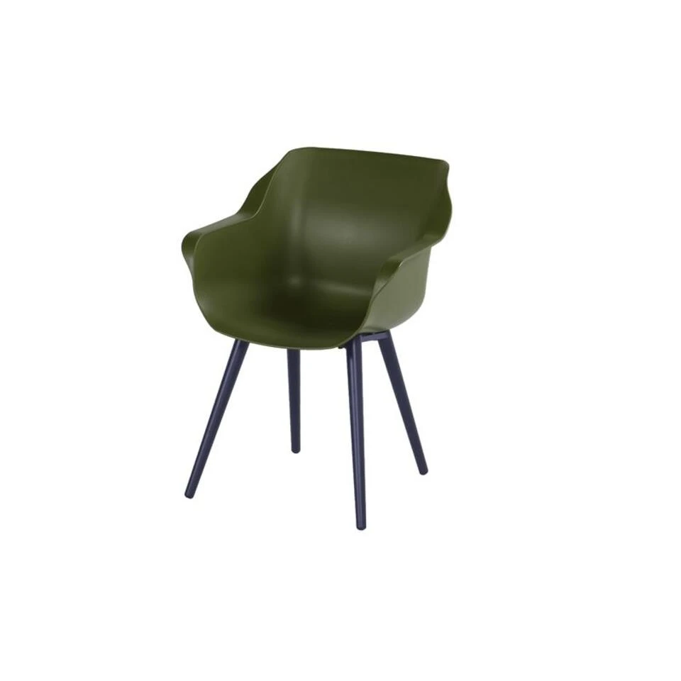 Hartman Sophie Studio Dining Armstoel - Moss Green - Set Van 2 5 Hartman Sophie Studio Dining Armstoel - Moss Green - Set Van 2 - Afbeelding 3