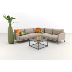 VDG New York Sunbrella Loungeset Taupe - Antraciet 8 VDG New York Sunbrella Loungeset Taupe - Antraciet -Meubelpromotie 1000073169 0102