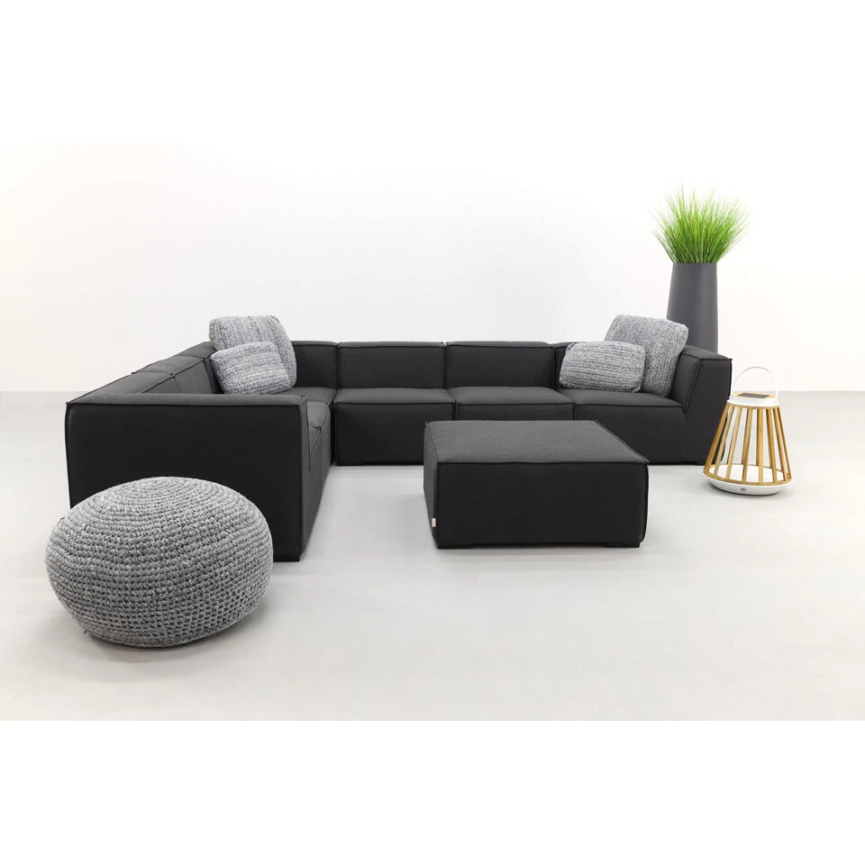 VDG Liberty Sunbrella - Sooty - Loungeset 7-delig Incl. Chaise Longue 6 VDG Liberty Sunbrella - Sooty - Loungeset 7-delig Incl. Chaise Longue - Afbeelding 4